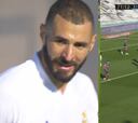 El gesto de Benzema a Vinicius en medio de la polémica entre ambos