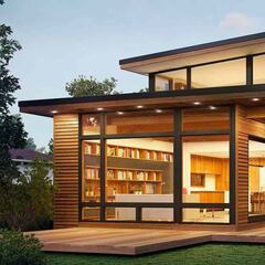 Amazon vende una minicasa de dos plantas ampliable, con varios dormitorios y una preciosa terraza por 40.000 euros