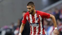 Yannick Carrasco con el Atl&eacute;tico. 