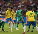 Brasil juega mal y no puede con Senegal en Singapur