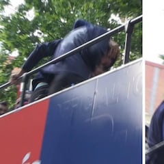 Directos a la WWE: la cómica pelea entre Piqué y Luis Suárez