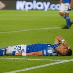 Fernando Uribe sale con molestias del Millos - Nacional