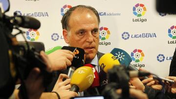 Javier Tebas, presidente de la LaLiga.