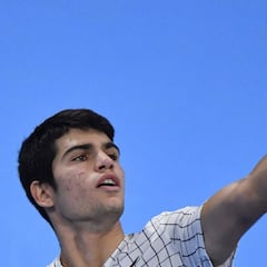 Alcaraz: "El saque es fundamental y lo estoy haciendo muy bien"