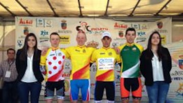 El podio de la Copa de España.