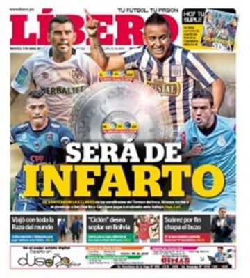 Portadas de la prensa deportiva