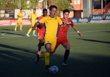 Fran Gallardo con el Alcorcón.