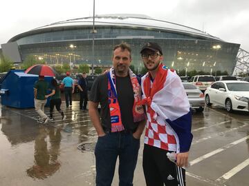 Las mejores postales del color y la emoción previo al México vs Croacia