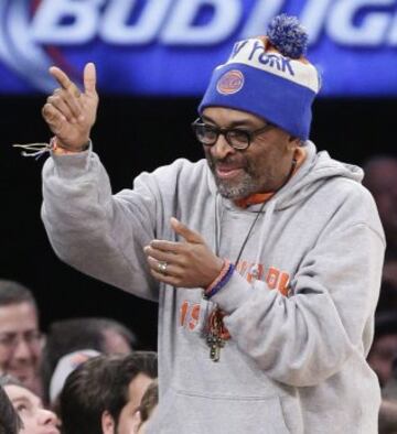 Spike Lee, en el Madison de Nueva York.