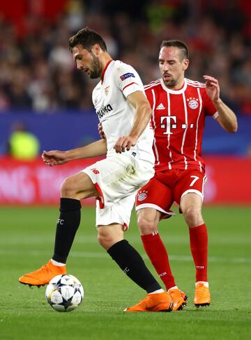 Franco Vázquez y Franck Ribery