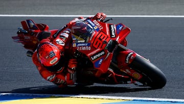 Marc Márquez en Le Mans.