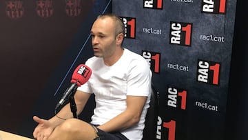 Iniesta: "Hubo un momento en el que el club y yo no íbamos en la misma dirección”