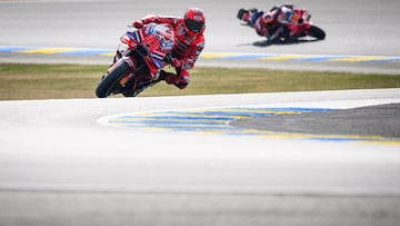 Marc Márquez en Le Mans.