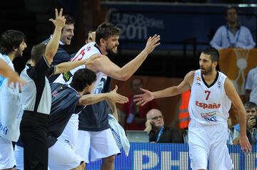 Juan Carlos Navarro fue el jugador más destacado de la Selección en el Eurobasket de Lituania 2011. Su gran aportación ofensiva sirvió para que el combinado español se hiciese con el torneo al superar en la final a Francia (98-85). Además, Navarro fue pre