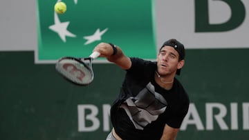 Del Potro - Mahut en vivo: Roland Garros 2018