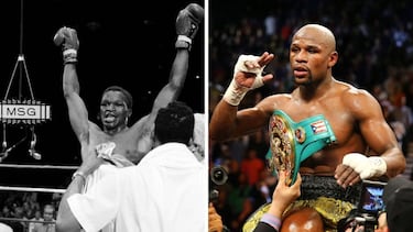 La familia Mayweather respiraba boxeo. Floyd, Roger y Jeff fueron boxeadores profesionales. Roger logró ser campeón en dos divisiones (superpluma y superligero) y Jeff obtuvo un título IBO en el pluma. Mientras, Floyd disputó 35 combates, pero nunca logró alzar ningún cinturón. Su figura es recordada como entrenador, y también como padre de Floyd Jr. Apodado al inicio de su carrera como ‘Pretty Boy’ y después como ‘Money’, el estadounidense está considerado uno de los mejores de la historia. Tiene el mejor récord invicto de siempre (50-0, 27 KO) y ha sido campeón en cinco divisiones (superpluma, ligero, superligero, welter y superwelter).
