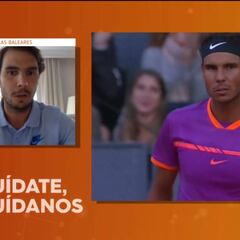 Nadal: "Me cuesta verme jugar sin analizarme, sólo disfrutando"