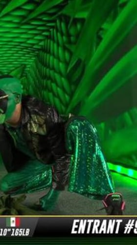 Mr. Iguana emociona a la afición tras cumplir su sueño en el Royal Rumble de WWE