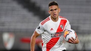 Santos Borré, el peor calificado de la goleada de River Plate