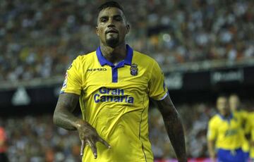 Boateng con Las Palmas.