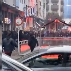 Real Sociedad-Benfica: en libertad los detenidos por los altercados