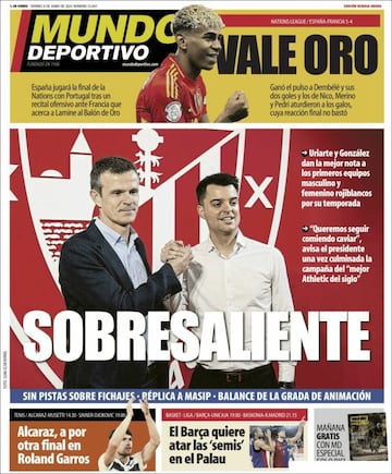 Completamente loco: las portadas en Francia se rinden a Lamine