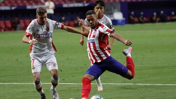 Lodi en el Atlético de Madrid-Mallorca