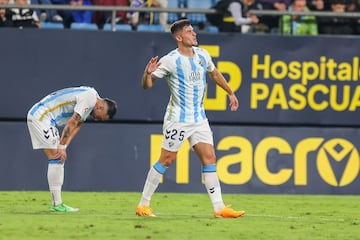 Sergio Castel, en partido jugado contra el Cdiz.