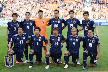 Once inicial de Japón.