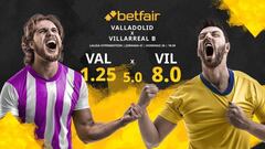 Real Valladolid vs. Villarreal B: horario, TV, estadísticas, clasificación y pronósticos