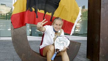 Una foto de cuando Carolina Navarro era indiscutible en la Selecci&oacute;n.