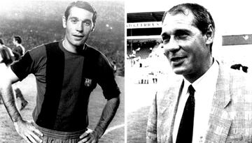 Jugó dos años (entre 1970 y 1972) en el Barcelona. Como entrenador sólo dirigió un partido en el primer equipo en 1983 tras sustituir a Lattek.