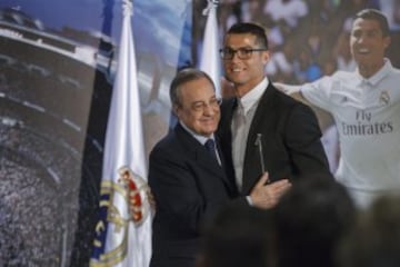 Cristiano Ronaldo and Florentino Pérez