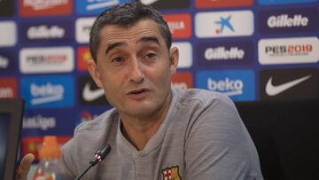 Valverde habla sobre el Barcelona-Girona en rueda de prensa