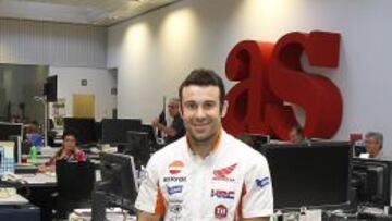Toni Bou, en su visita a la Redacción de AS.