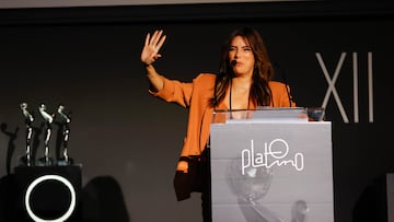 Eva Longoria en la presentación del Premio Platino de Honor 2025 en el Palacio Municipal Ifema Madrid a 26 de Abril de 2025 en Madrid (España).
EVA LONGORIA;PREMIO PLATINO DE HONOR;FAMOSOS;EVENTO;
Antonio Gutiérrez / Europa Press
26/04/2025