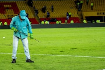 La gramilla del Campín no pasa la prueba en Millos - DIM