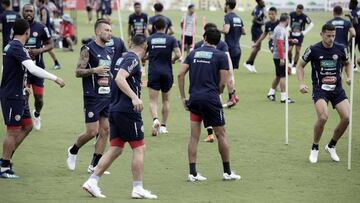 Entrenamiento de Costa Rica.