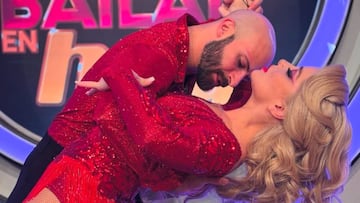 Así fue el apasionado beso de Imanol y Sandra Itzel en la final de Las Estrellas Bailan en Hoy