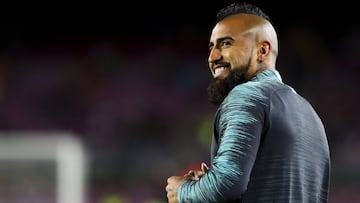 05/11/19 PARTIDO CHAMPIONS LEAGUE 
 FC Barcelona - Slavia Praga
 ARTURO VIDAL 