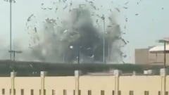 Video: Cae misil cerca del circuito de la Fórmula 1 en Baréin