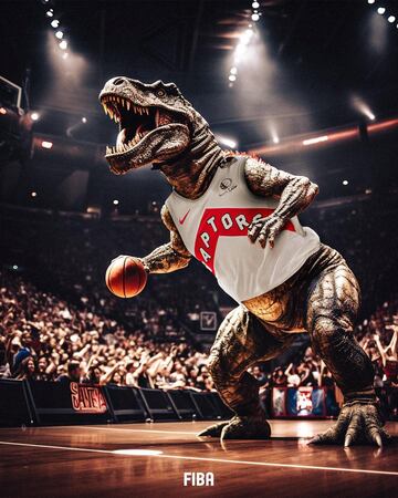 Las mascotas de la NBA cobran vida gracias a la IA