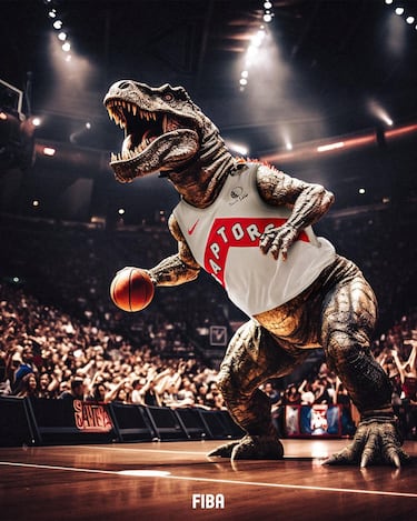 Las mascotas de la NBA cobran vida gracias a la IA