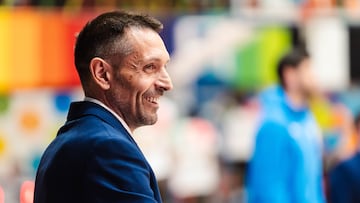 Natxo Lezkano, entrenador del Movistar Estudiantes.