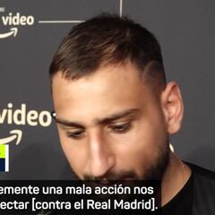 Donnarumma asume su culpa