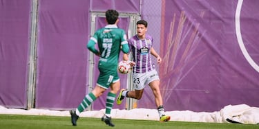 El hijo de Miranda debut¨® con el Promesas del Real Valladolid