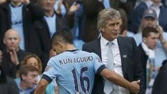 "El Kun es uno de los tres mejores delanteros del mundo"