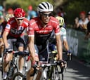 Contador: "Me han faltado piernas para seguir a Froome"