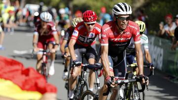 Contador: "Me han faltado piernas para seguir a Froome"