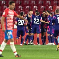 Resumen y goles del Granada vs. Valladolid de la Liga Santander
